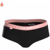 Menstruační kalhotky Underbelly menstruační kalhotky LOWEE růžová černá z mikromodalu Pro velmi slabou menstruaci