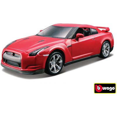 Bburago Plus Nissan GT R R35 2009 červená 1:32 – Zbozi.Blesk.cz