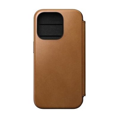 Nomad Modern Leather Folio Apple iPhone 15 Pro english tan – Hledejceny.cz