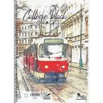 NOTES Bohemia Notes College blok A4, 50 listů, linka – Zboží Dáma