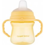 Canpol Babies nevylévací hrníček s měkkým náustkem žlutý 150 ml – Sleviste.cz