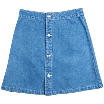 Santa Cruz sukně Screaming Hand Skirt light denim