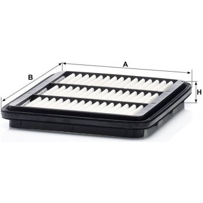 MANN-FILTER Vzduchový filtr MANN C2214 (MF C2214) – Hledejceny.cz