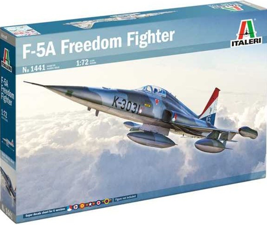 Italeri F-5A Freedom Fighter Model Kit letadlo 1441 1:72