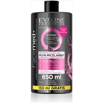 Eveline Cosmetics Facemed+ profesionální micelární voda 3v1 650 ml