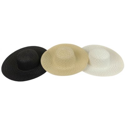 Dámský letní klobouk černá – Zboží Mobilmania