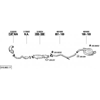 Bosal BS 851-169 – Hledejceny.cz