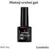 UV gel CuteNails Matný vrchní gel Matt Top 8 ml