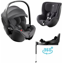 BRITAX set Baby-Safe Pro + Vario Base 5Z + Dualfix 5z Classic, Deep 2025 Deep Grey