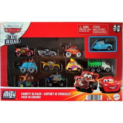 Mattel Cars 3 Mini Auta 10 pack Road Trip Lightning McQueen – Hledejceny.cz