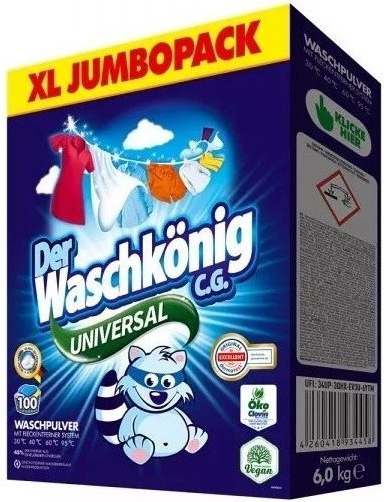Waschkönig universal XXL prášek na praní 100 PD 6 kg
