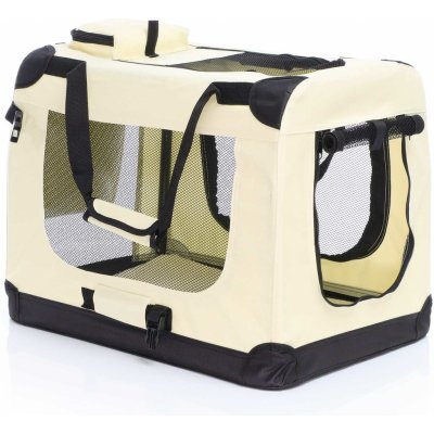 Fudajo Skládací přepravní kufr Přepravní kufr s polohovatelnou dekou pro domácí mazlíčky S 50 x 34 x 36 cm