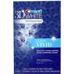 Crest 3D White Classic Vivid bělící pásky 24 ks alternativy - Heureka.cz