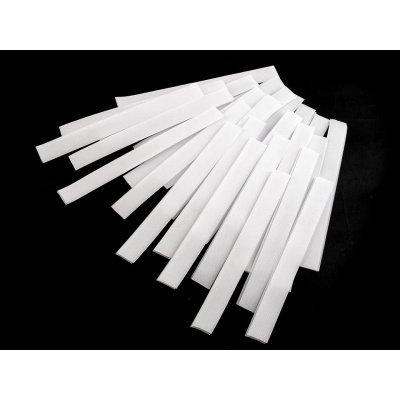 Suchý zip, BÍLÝ, háček + plyš, stříhaný, 20 cm, 1 pár – Hledejceny.cz