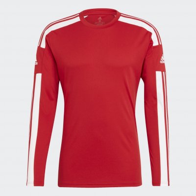 adidas Performance SQUAD 21 Jersey LS Červená Bílá