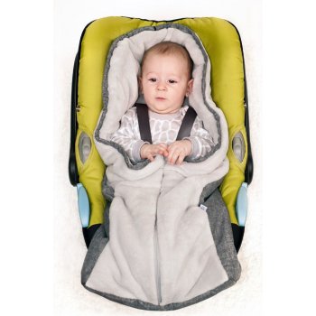 New Baby Luxusní zimní Car light šedá