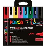 Uni Posca 5BR 8ks základní – Sleviste.cz