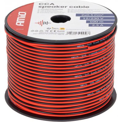 Amio 2x0.5 mm² 100 m – Sleviste.cz