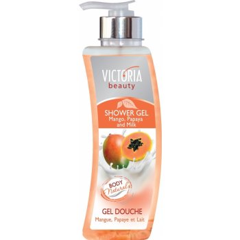 Victoria Beauty tělové mléko Mango, papája a mléko 400 ml