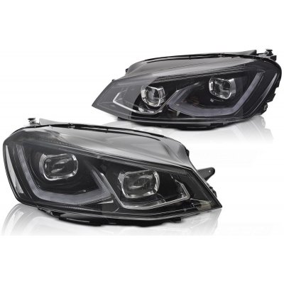 Přední světla VW Golf VII 14-19 Full LED černé – Hledejceny.cz