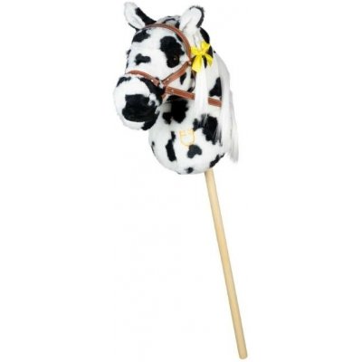 Hobby horse Equestro white brown – Zboží Dáma