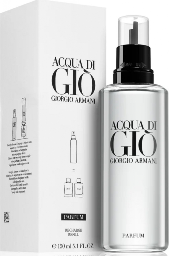 Giorgio Armani Acqua di Gio Parfum parfém pánský 150 ml náhradní náplň