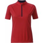 James & Nicholson JN513 TOMATO/BLACK dámský – Zboží Dáma