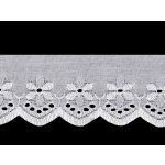 Madeira - štykování šíře 50 mm Varianta: bílá studená, Balení: 13.5 m – Zboží Dáma