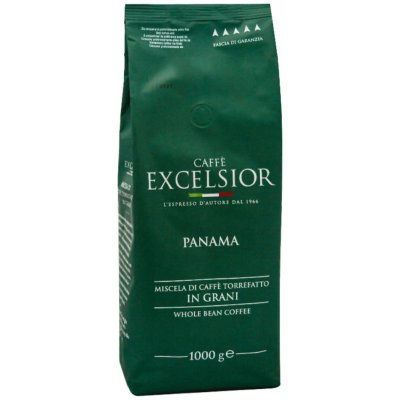 Excelsior Kávová Káva Arabica Panama zrnková 1 kg – Hledejceny.cz