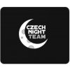 Podložky pod myš podložka pod myš s potiskem Podložka pod myš s logem esportového teamu Czech Night Team Černá jednotná