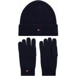 Tommy Hilfiger Pánská sada čepice a rukavice Flag AM0AM14585DW6 – Hledejceny.cz