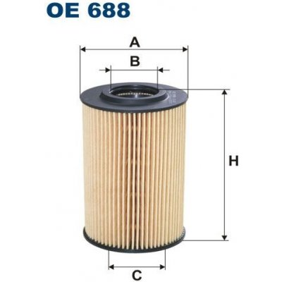 FILTRON Olejový filtr OE 688 – Zboží Mobilmania