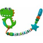 Puntja.cz silikon kousátko dráček se jménem zelená – Zboží Dáma