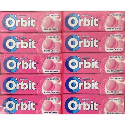 Wrigley's Orbit Bubblemint 30 kusů x 14 g – Zboží Dáma