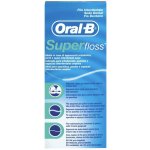 Oral B Super Floss dentální nit na rovnátka a implantáty příchuť Mint 50 ks – Zboží Dáma