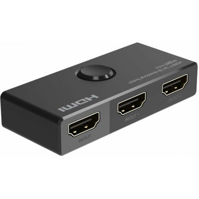 PremiumCord HDMI Switch 4K@60Hz YUV 4:4:4 , FULL HD 1080P, 3D obousměrný 2-1 nebo 1-2 – Zboží Mobilmania