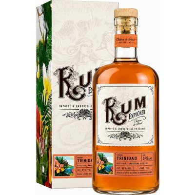 Rum Explorer Château du Breuil Angostura Trinidad & Tobago rum 41% 0,7 l (holá láhev) – Hledejceny.cz