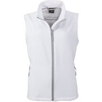 James & Nicholson dámská softshellová vesta bílá – Zboží Mobilmania