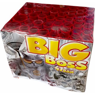 Kompaktní ohňostroj 47 ran 30 a 50 mm Big Boss – Zboží Dáma