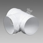 Den Braven Tvarovka kulatá T-kus, 3 x průměr 125 mm, plastová – Zbozi.Blesk.cz