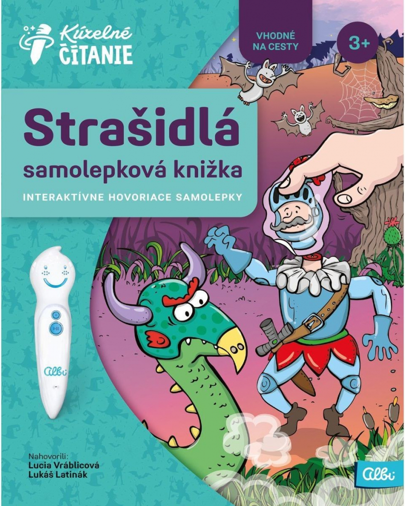 ALBI Samolepková knižka Strašidlá SK