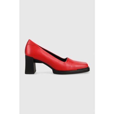 Vagabond Shoemakers EDWINA červená na podpatku 5310.101. – Zboží Mobilmania