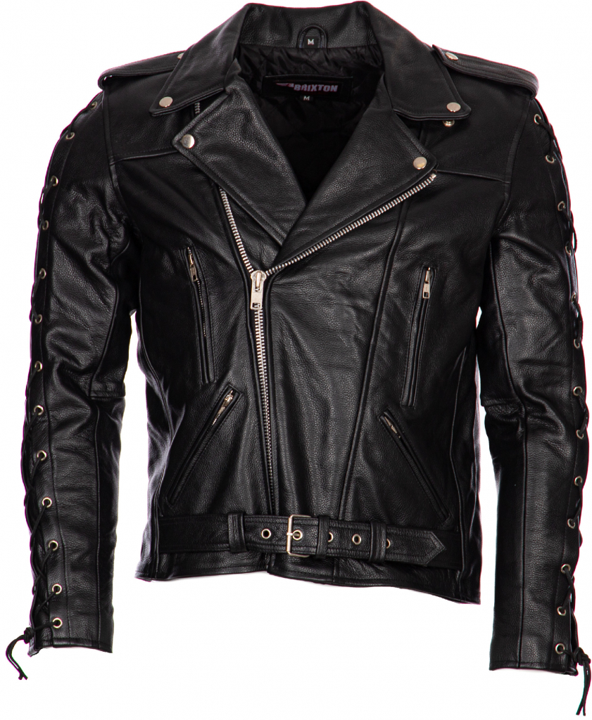 Brixton pánská kožená bunda křivák S-Class černá