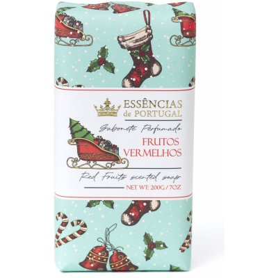 Essências de Portugal Santovy sáně Červené ovoce tuhé mýdlo 200 g – Hledejceny.cz