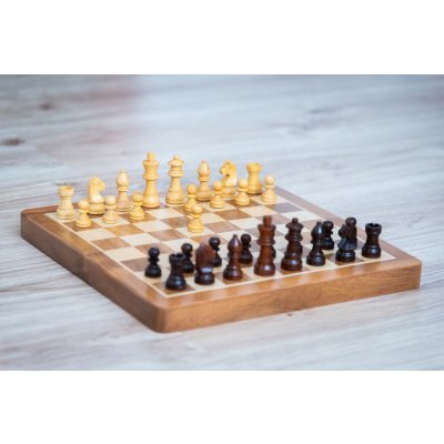 Magnetické dřevěné šachy LUX velké od 3 449 Kč - Heureka.cz