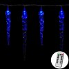 Vánoční osvětlení Voltronic 60008 Vánoční dekorativní osvětlení rampouchy 40 LED modrá + ovladač