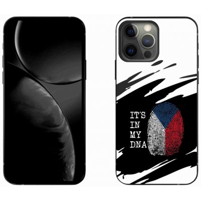 mmCase na iPhone 13 Pro Max 6.7 - vlajka otisk prstu černobílé pozadí – Zboží Mobilmania