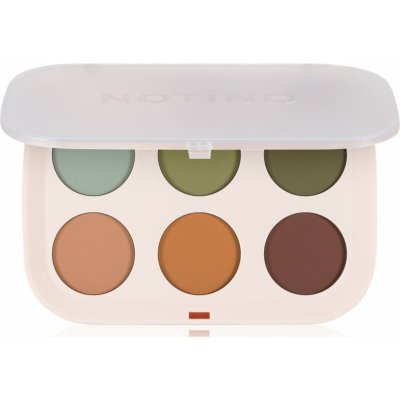 Notino Eyeshadow Palette paletka očních stínů Earthy Mood 9,9 g – Zboží Mobilmania