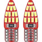LED AMIO CANBUS 24SMD 3014 T10e (W5W) Bílá 12V, sada 2 ks – Sleviste.cz