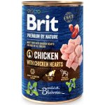 Brit Premium by Nature Dog Chicken With Chicken Hearts 400 g – Zboží Mobilmania